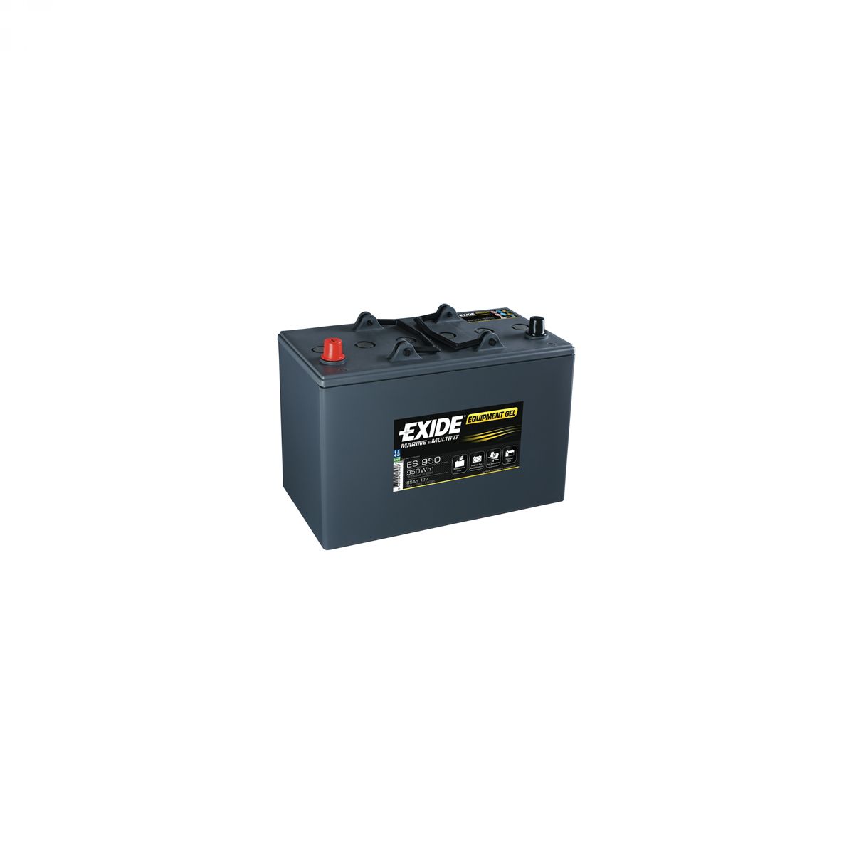 Akumulator EXIDE ES950 Equipment GEL 85Ah