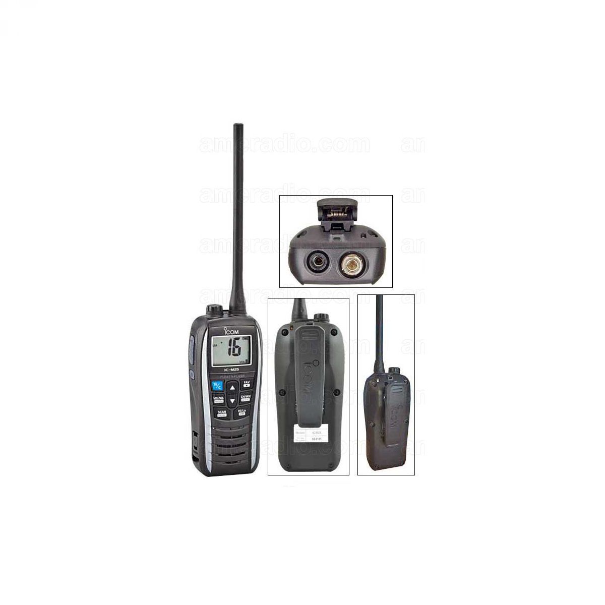 Icom IC-M25 EURO VHF prijenosna radijska postaja PLAVA