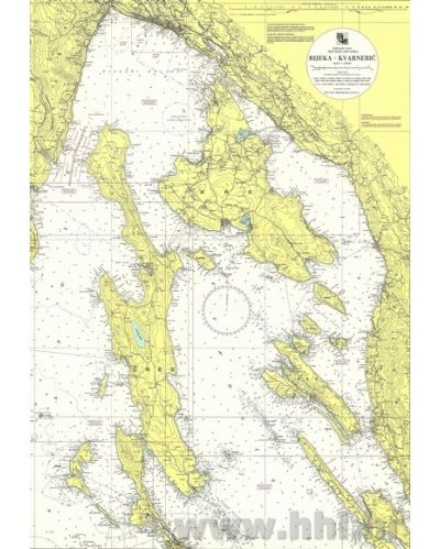 Karta pomorska 100-18 obalna Rijeka – Kvarnerić