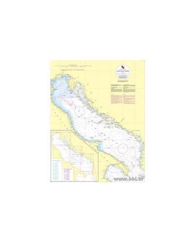 Karta pomorska 101 generalna Jadransko more