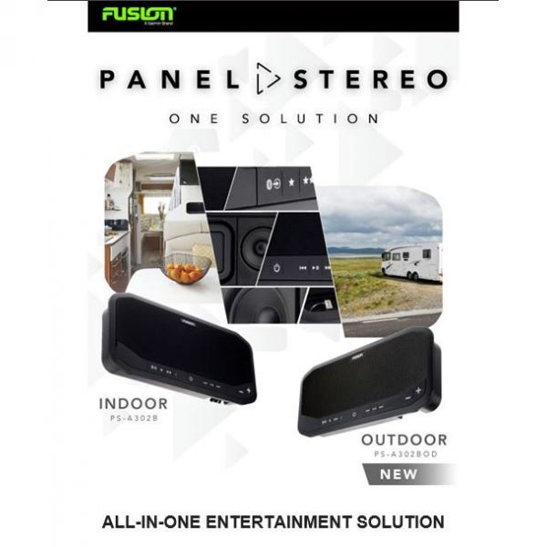 Fusion PS-A302B Panel Stereo All-In-One