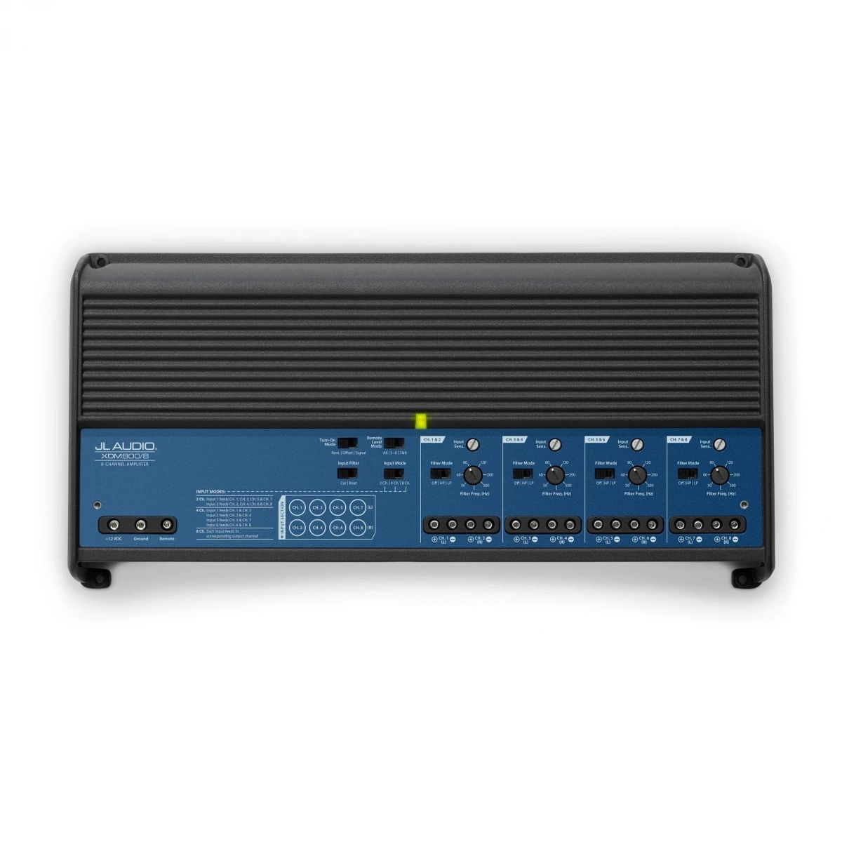 JL audio XDM800/8 marine pojačalo 12V 800W 8 kanalno