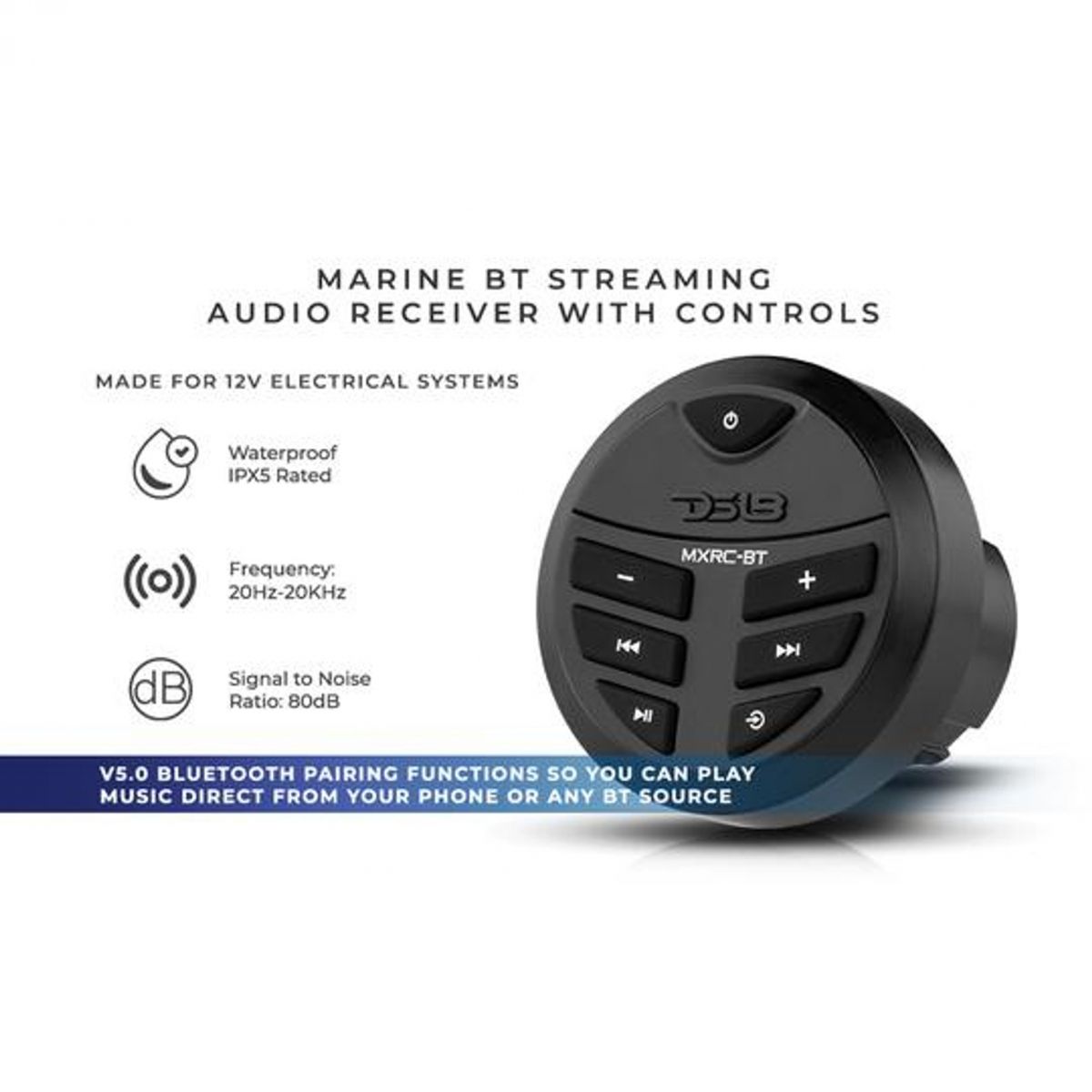 DS18 audio MXRC-BT marine Bluetooth prijemnik