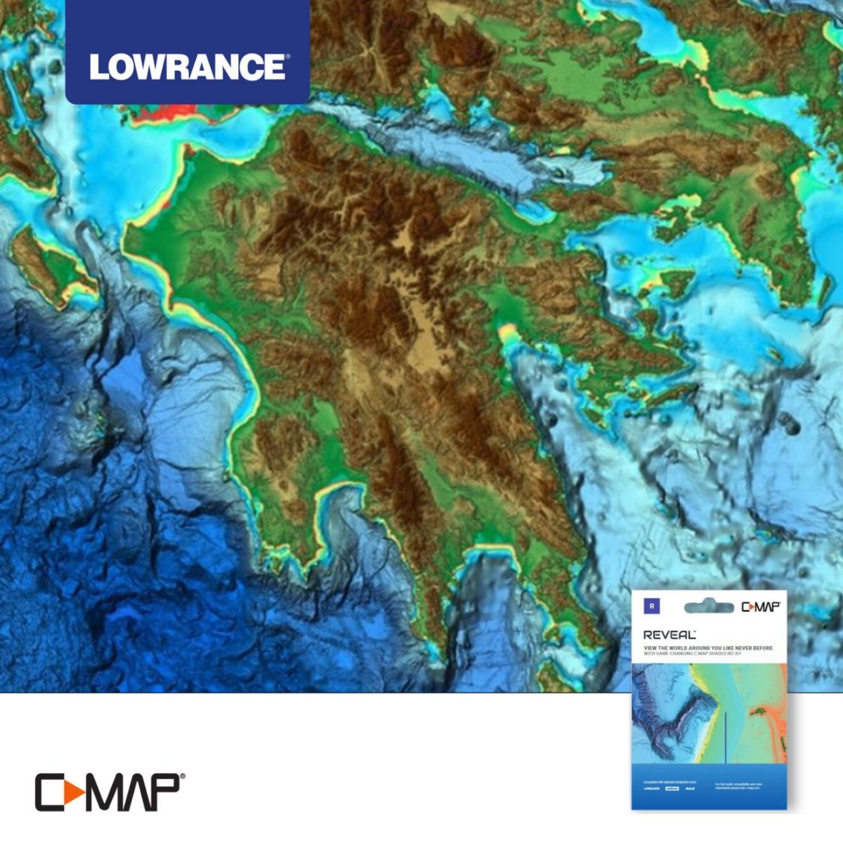 C-MAP Reveal M-EM-Y111-MS East Mediterranean, Black & Caspian Seas MAX N+
