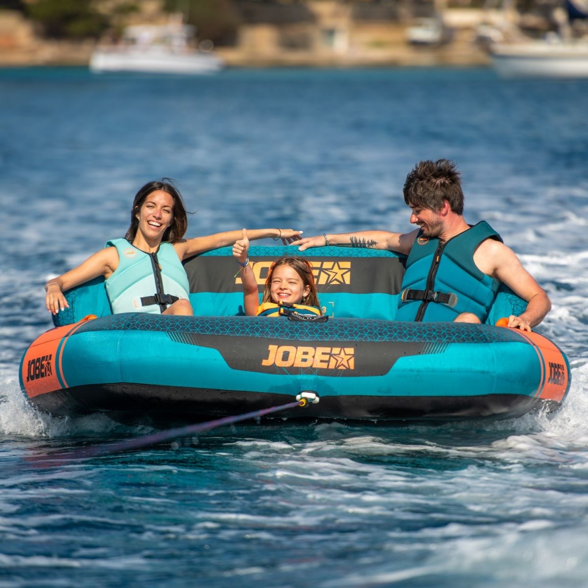 JOBE Proton Towable 3P tuba za vuču 3 osobe teal