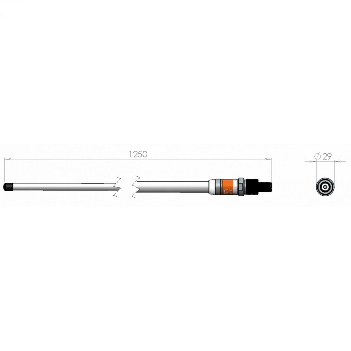 SCAN VHF73 Marine 3dB VHF antena