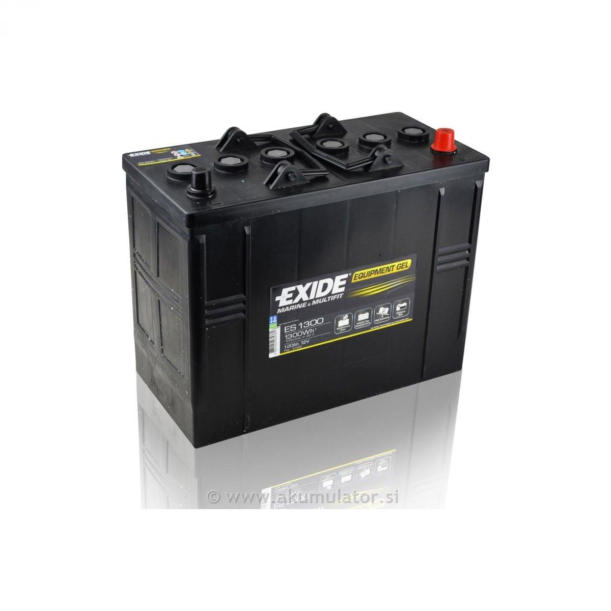 Akumulator EXIDE ES1300 Equipment GEL 120Ah