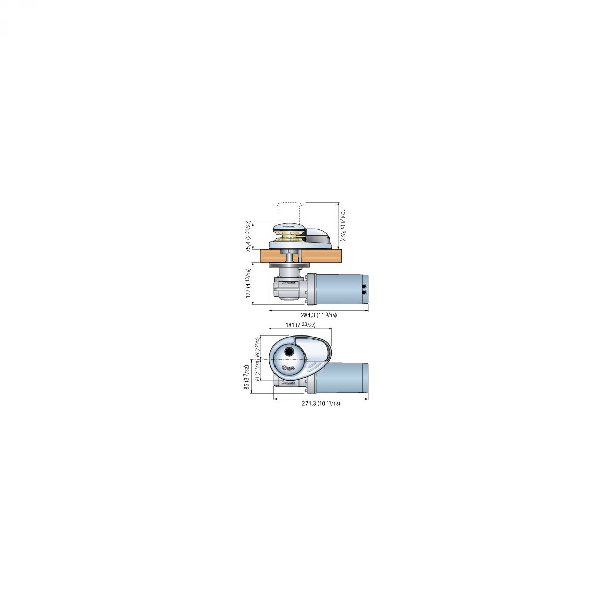 QUICK PRINCE DP1 512 (500W 12V) sidreno vitlo