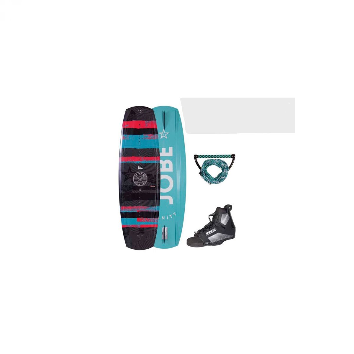 JOBE Wakeboard VANITY 141 & Maze Bindings Package