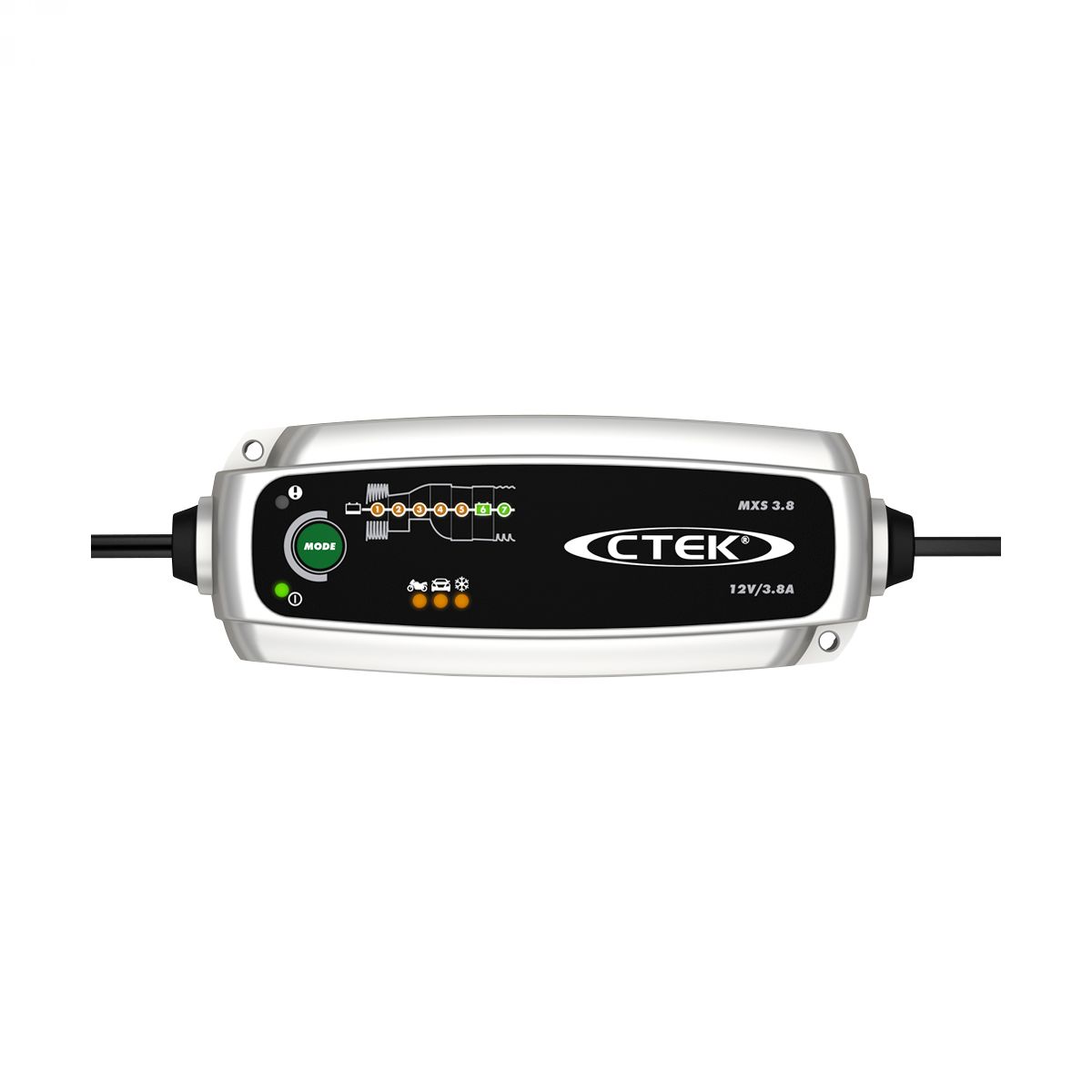CTEK MXS 3.8 punjač akumulatora za 12V WET AGM GEL