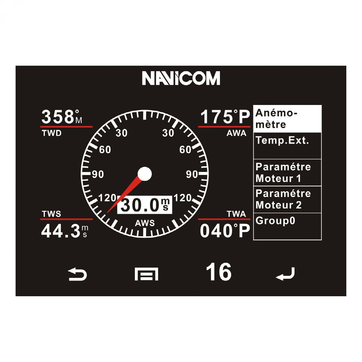 Navicom RT1050-AIS VHF fiksna radio postaja AIS prijamnik