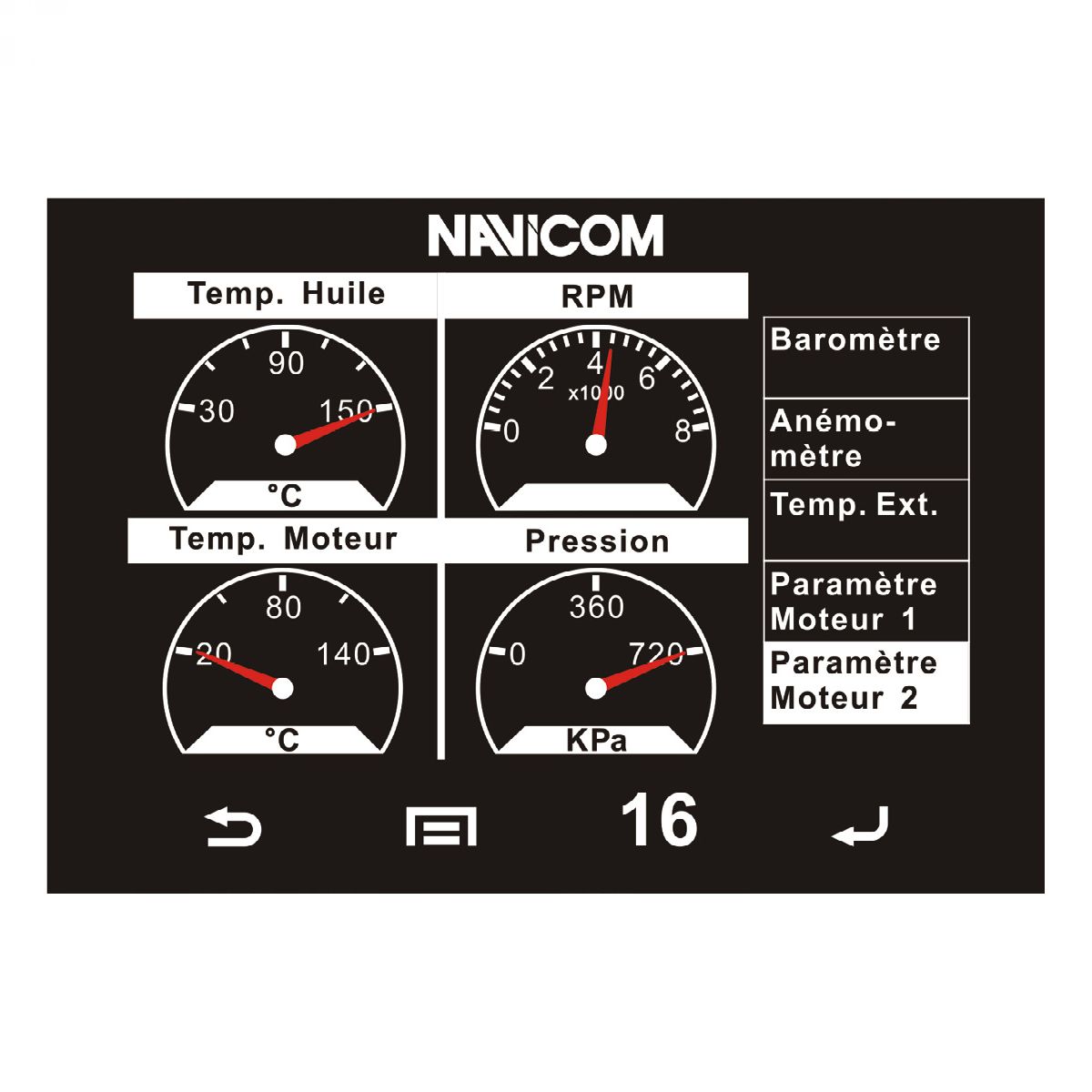 Navicom RT1050-AIS VHF fiksna radio postaja AIS prijamnik