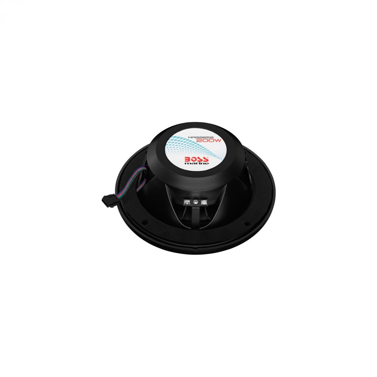 Boss Marine MRGB65B zvučnici 6,5 inch 200W par LED crni