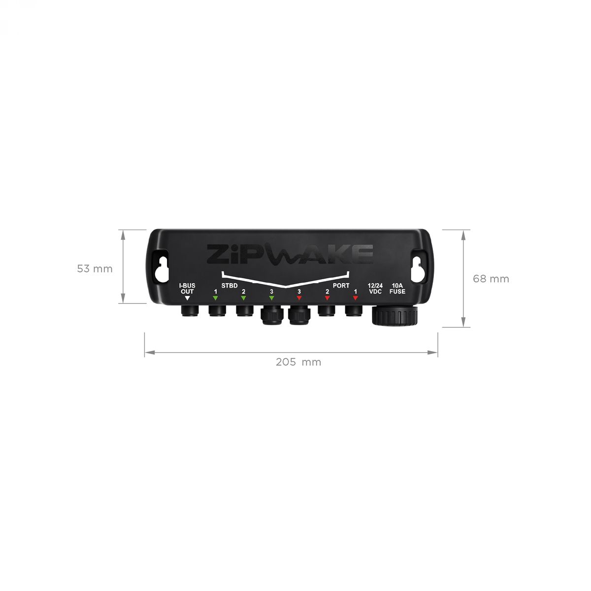 Zipwake KB450S Chine Interceptor Box Kit, dynamic trim control