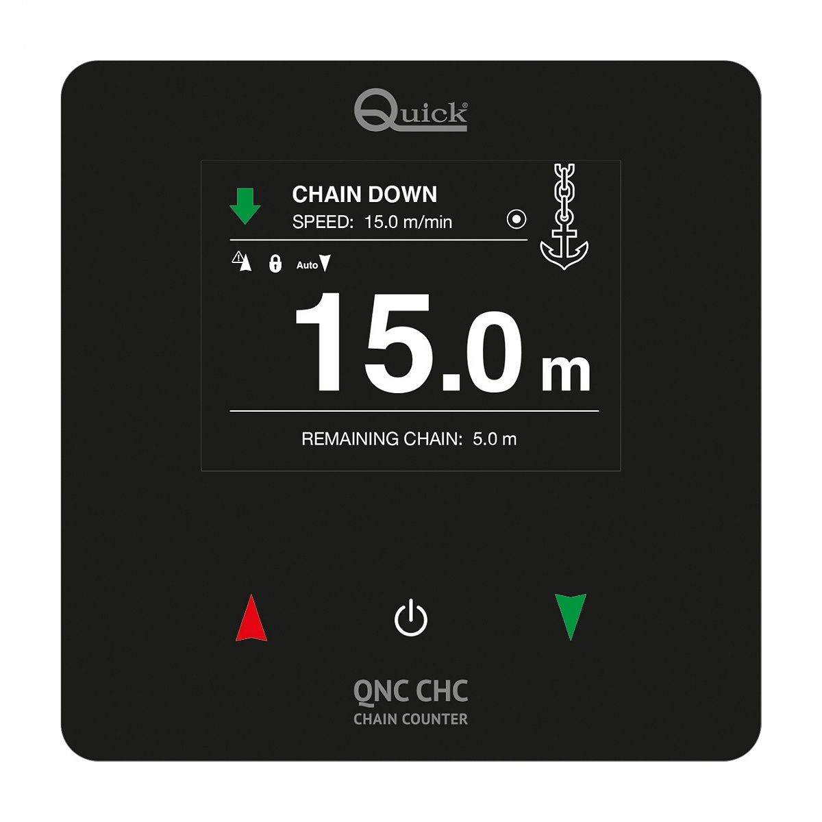 QUICK QNC CHC mjerač lanca panel ugr. Flush-mounting
