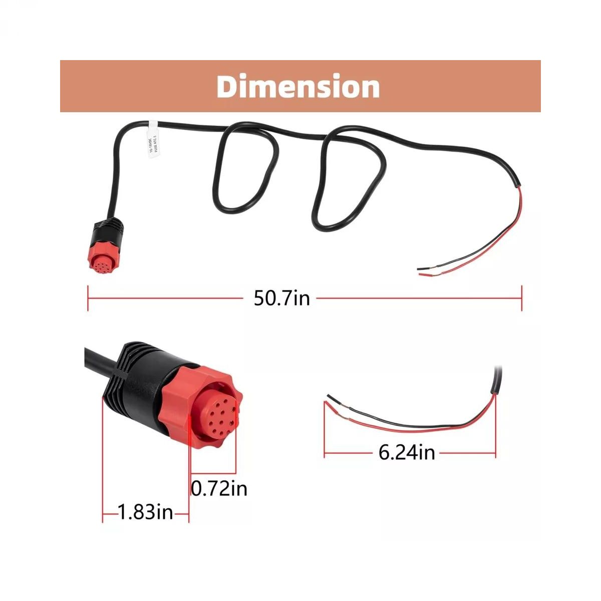 Lowrance 14041 kabel napajanja za Elite i HDS