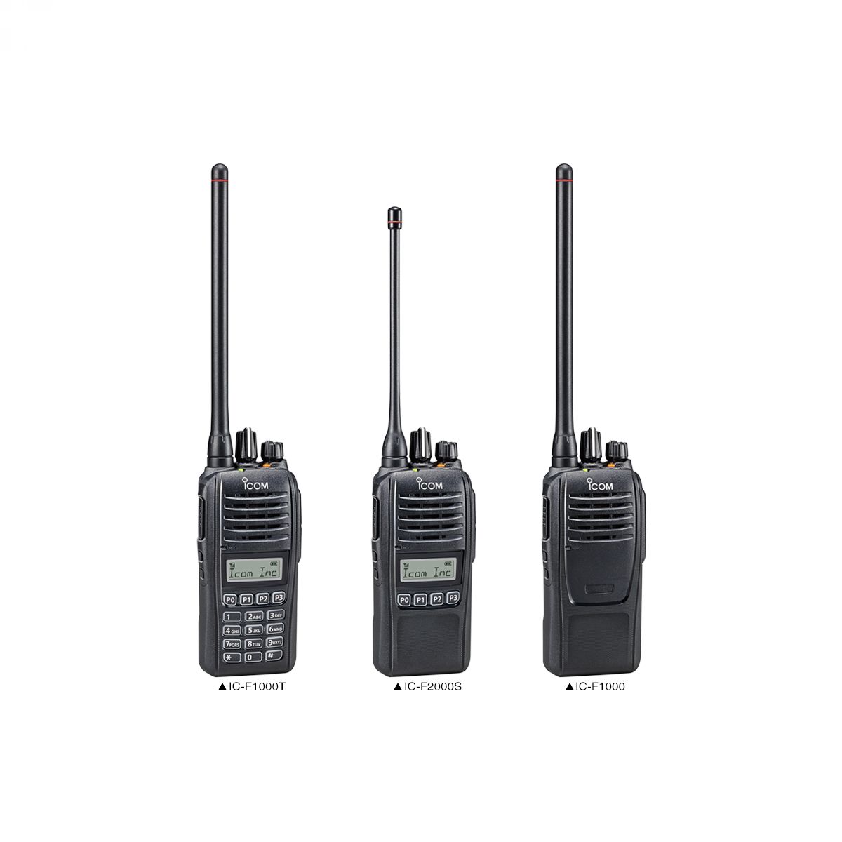 Icom IC-F2000S UHF PMR analogna radijska postaja sa polutipkovnicom