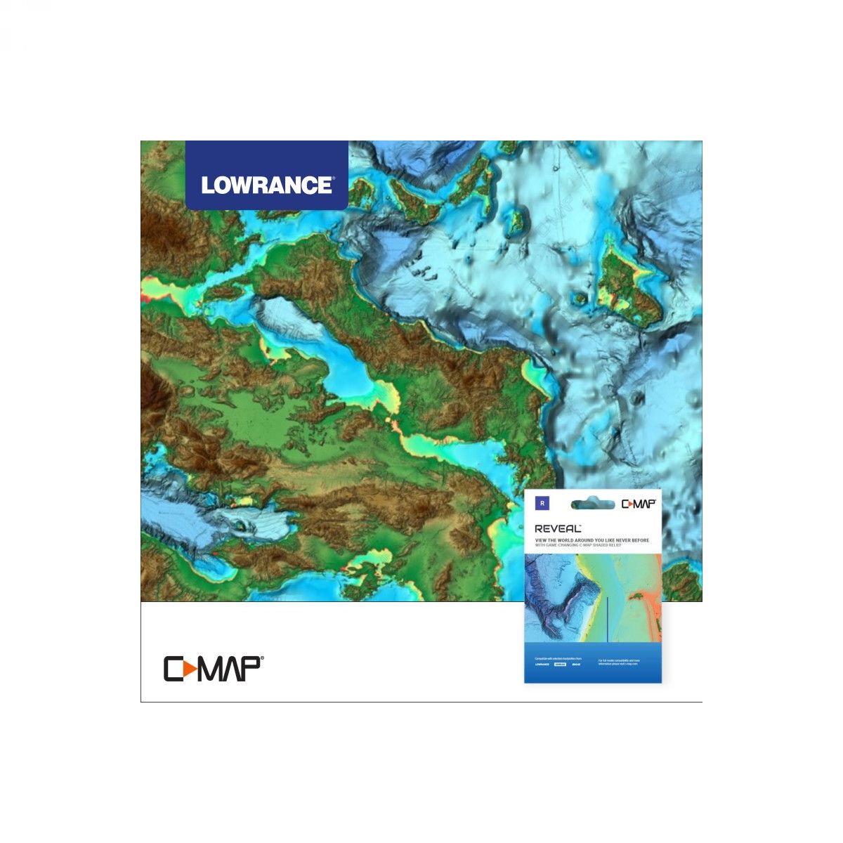 C-MAP Reveal M-EM-Y111-MS East Mediterranean, Black & Caspian Seas MAX N+