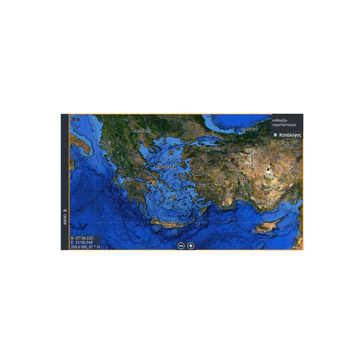 C-MAP Reveal M-EM-Y111-MS East Mediterranean, Black & Caspian Seas MAX N+