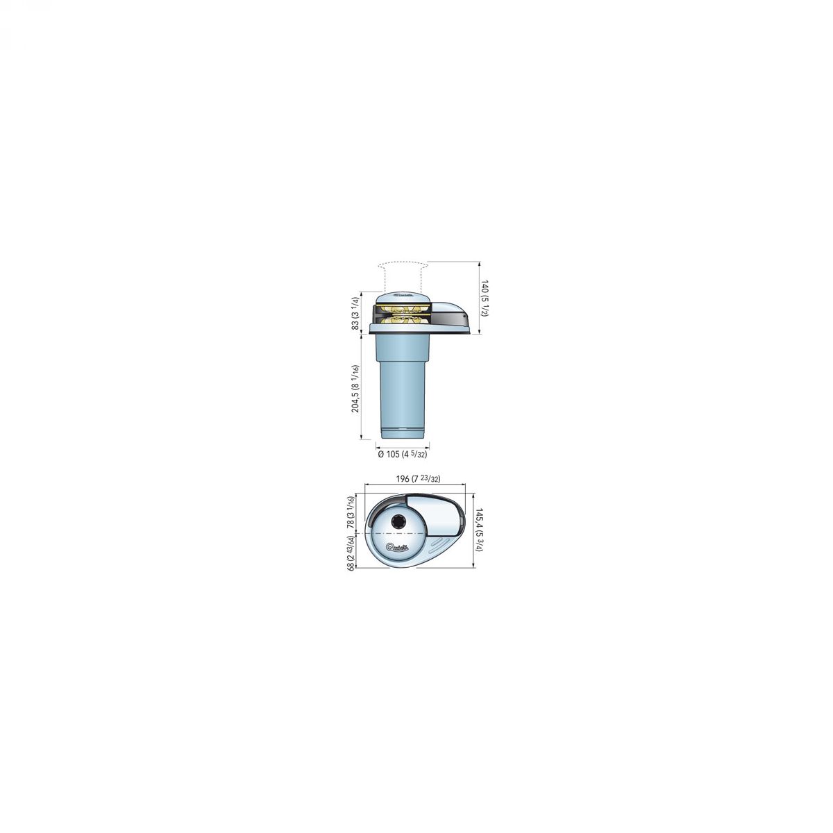 QUICK PRINCE DP2E 1000 D (800W 12V) sidreno vitlo