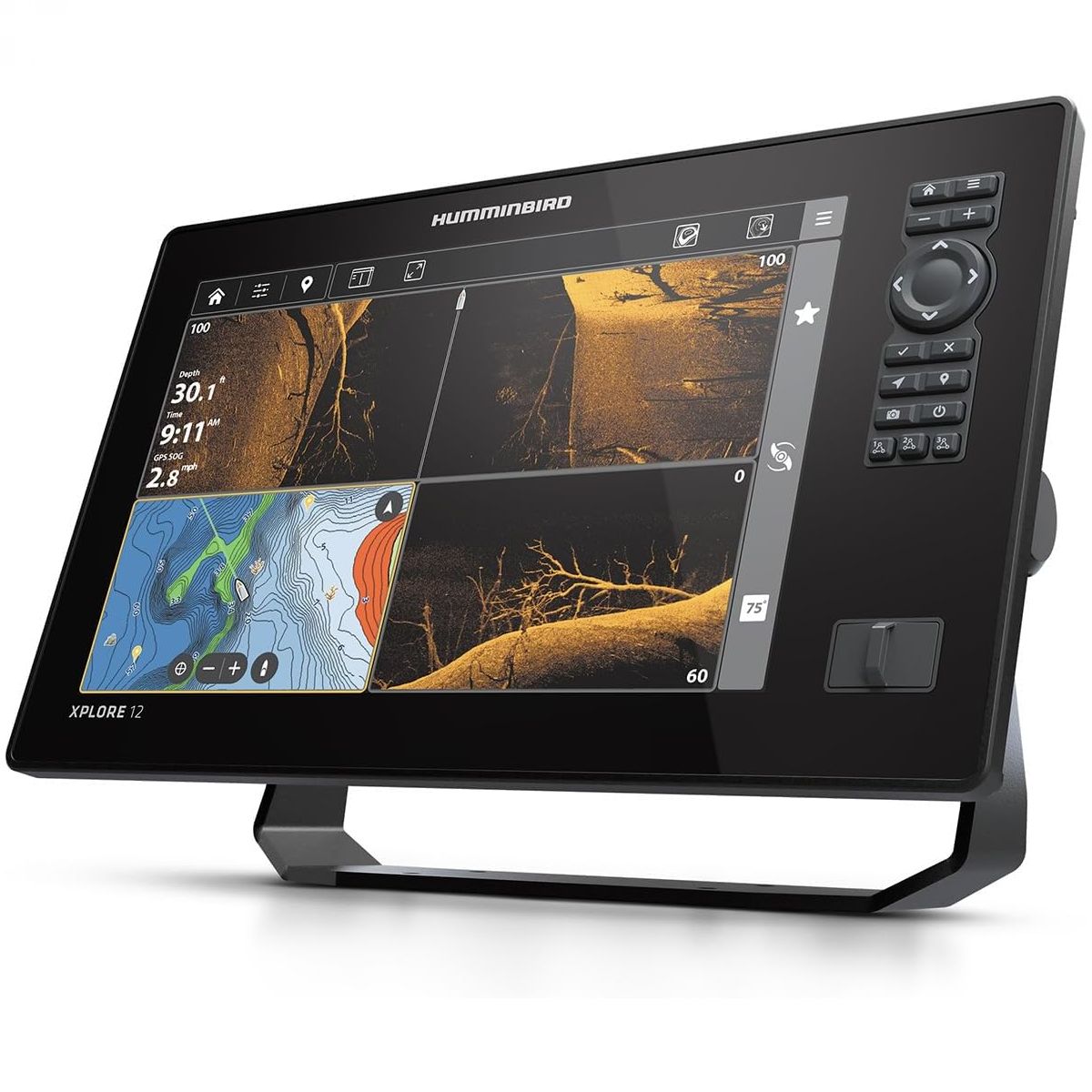 Humminbird XPLORE 12 CMSI+ GPS Fishfinder CHO model bez sonde