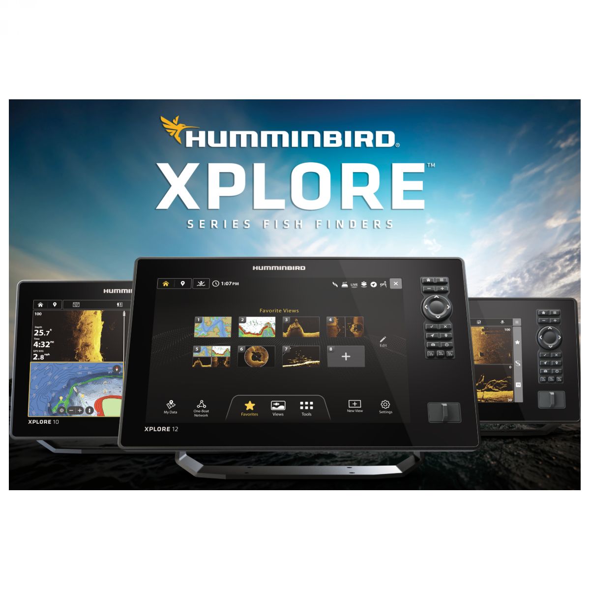 Humminbird XPLORE 10 CMSI+ GPS Fishfinder