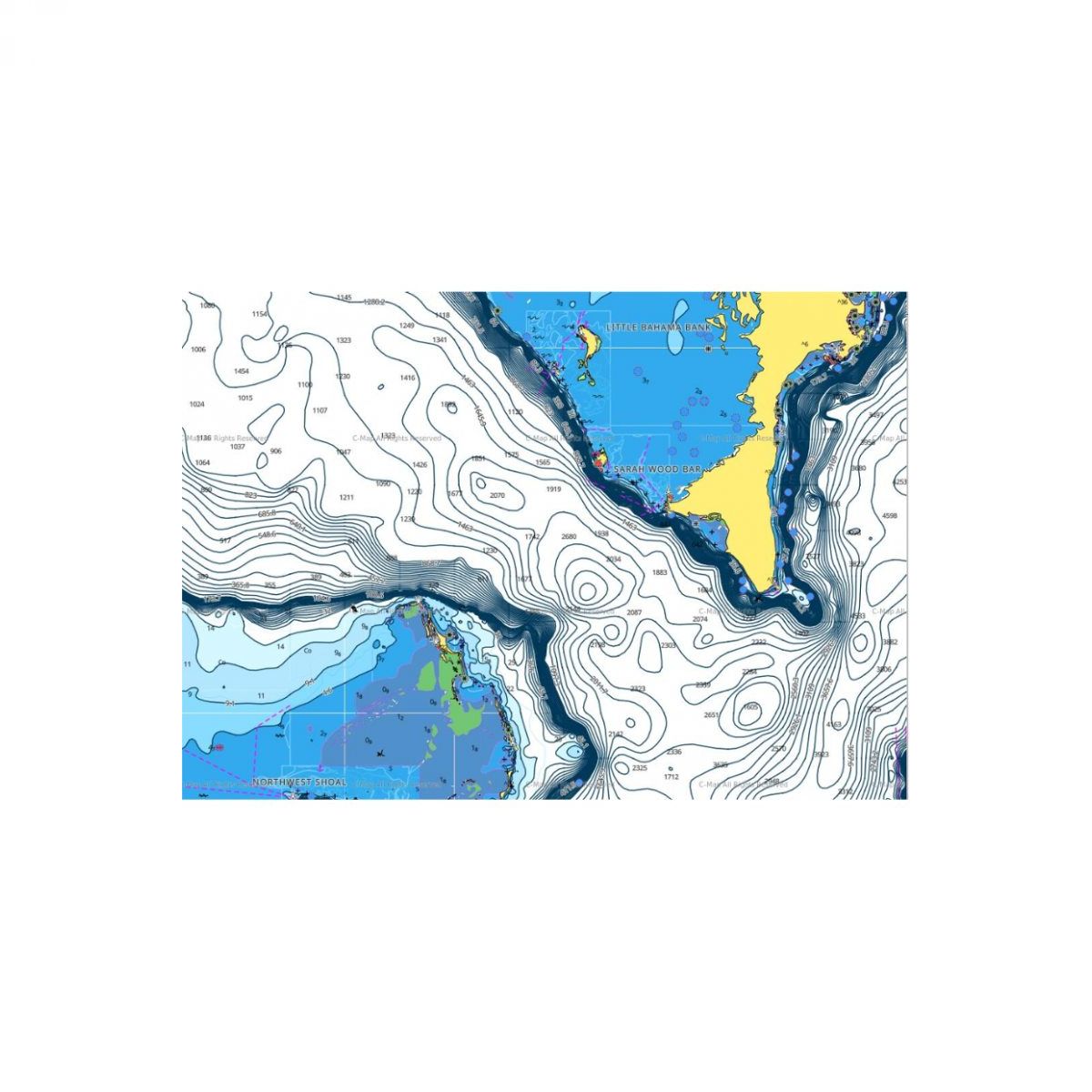 C-MAP Reveal M-EM-Y076-MS South West Europe