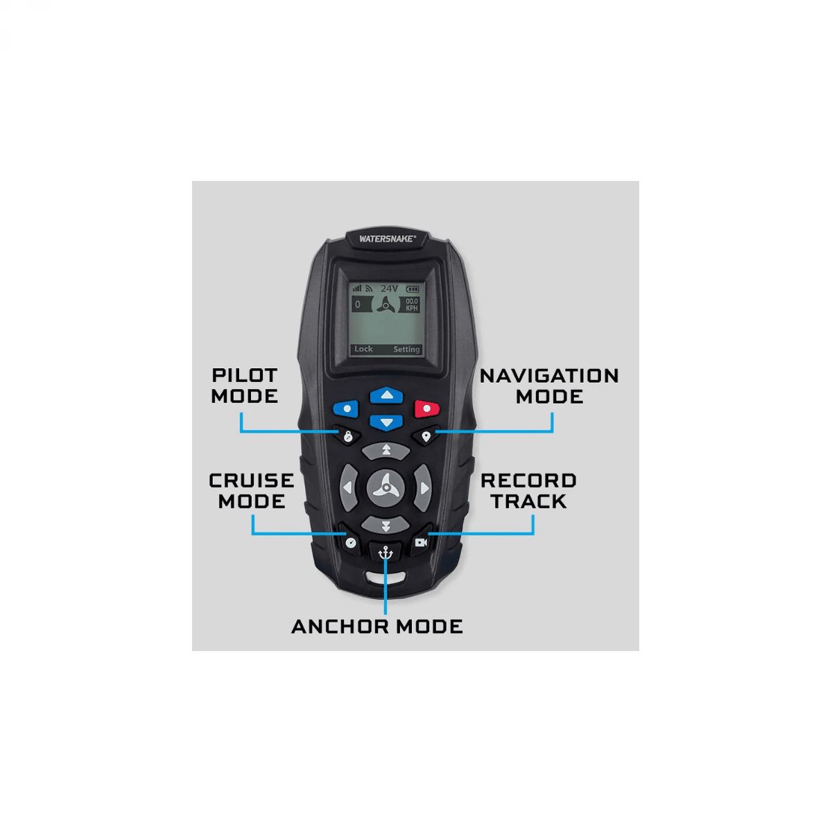 Watersnake GEO-SPOT GPS 80LB 78” pramčani elektromotor