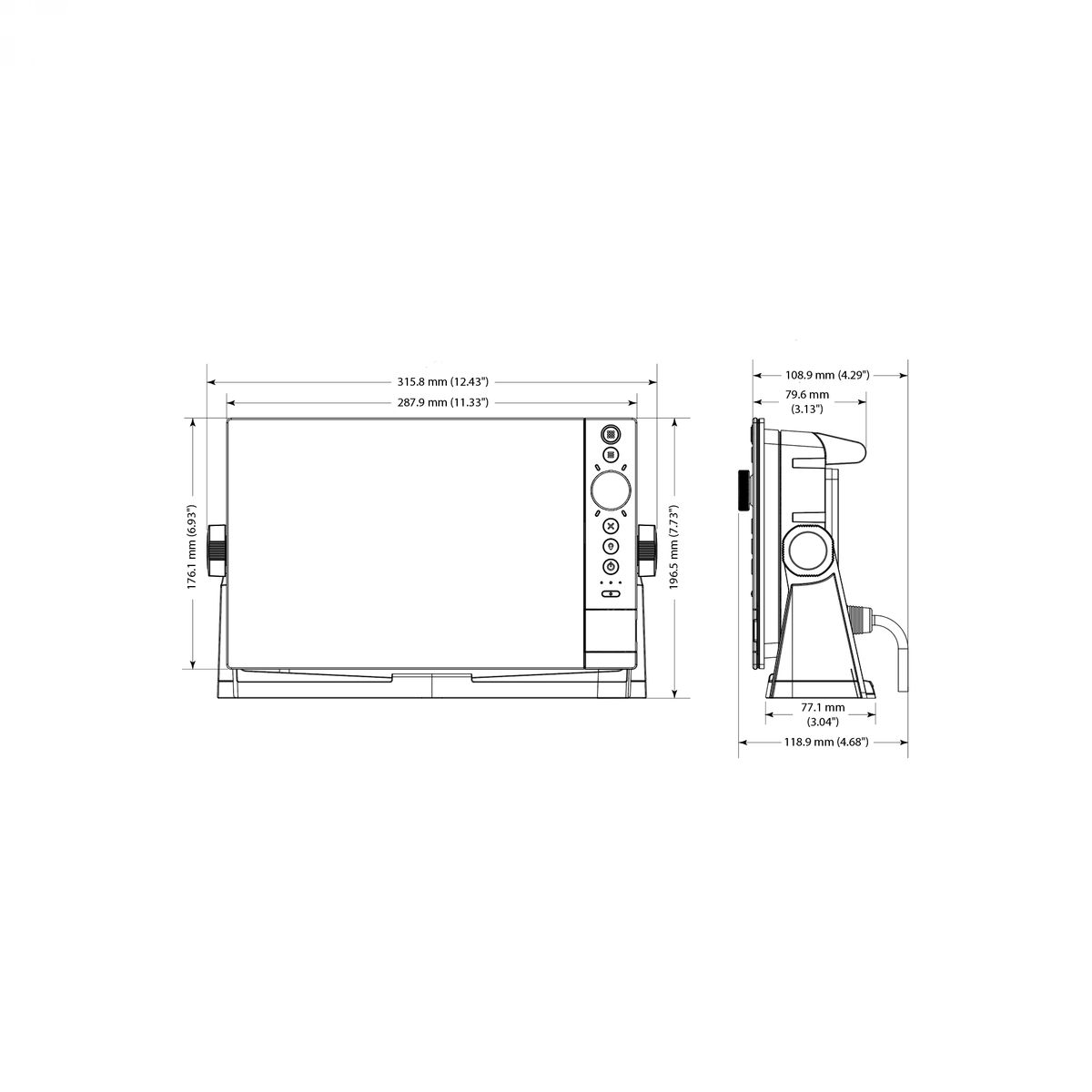 Simrad NSS 4-10 MFD NO SONAR
