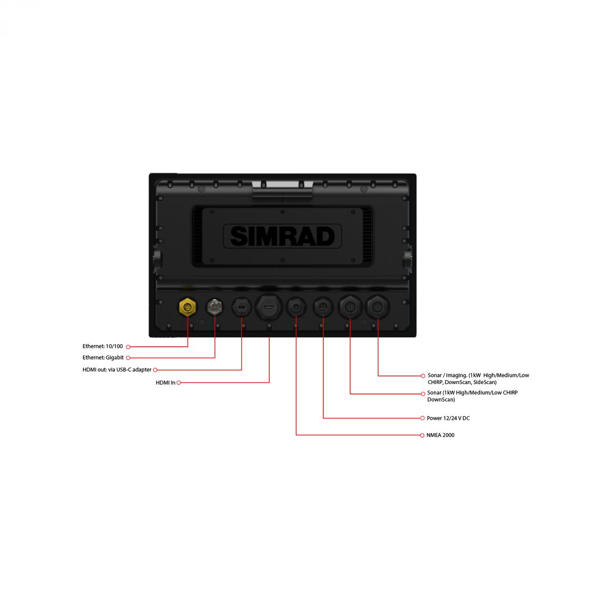 Simrad NSS 4-12 MFD Sonar bez sonde