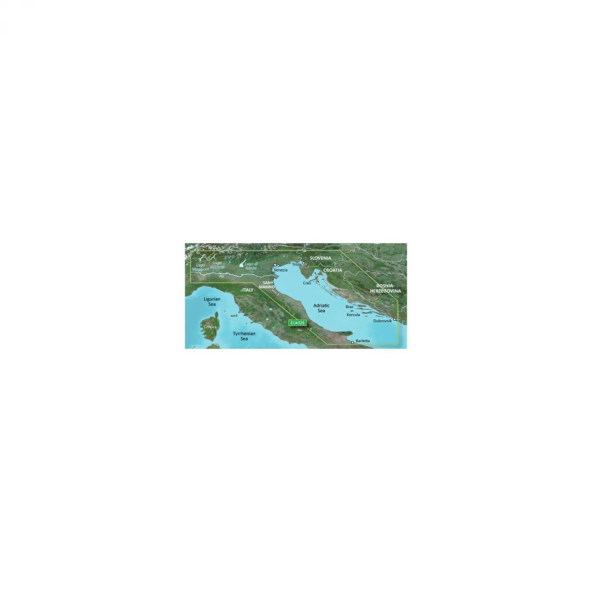 Garmin BlueChart g3 Vision VEU452S ISTRA-BOKA