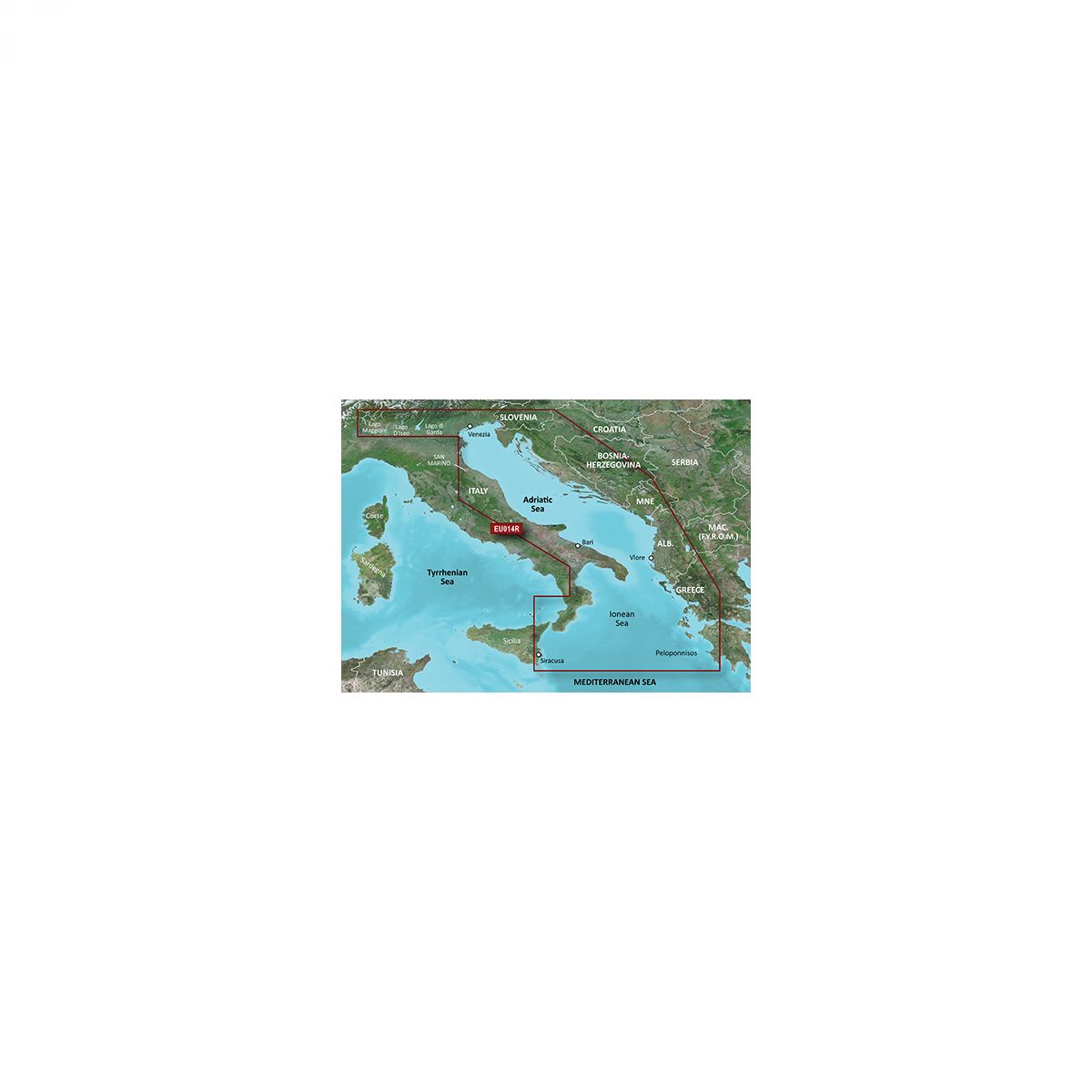 Garmin BlueChart g3 HXEU014R Italy, Adriatic Sea