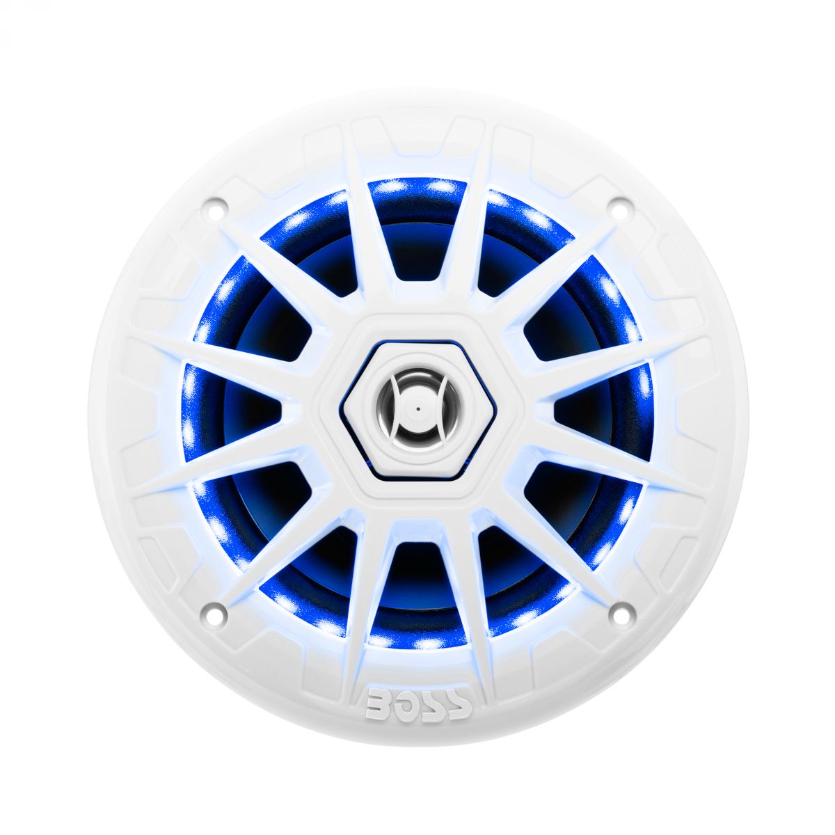 Boss Marine MRGB65W zvučnici 6,5 inch 200W par LED bijeli