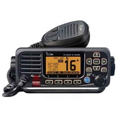 Icom IC-M330GE VHF DSC GPS radijska postaja CRNA