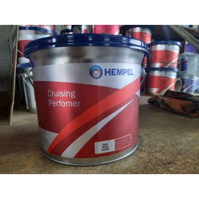 Hempel Cruising performer DOVE WHITE antifauling pak. 2,5 lit