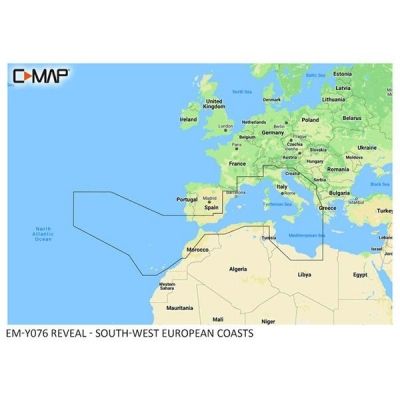 C-MAP Reveal M-EM-Y076-MS South West Europe