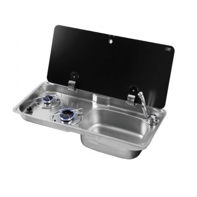 CAN FL1770 ugradbeno kuhalo sa sudoperom i poklopcem