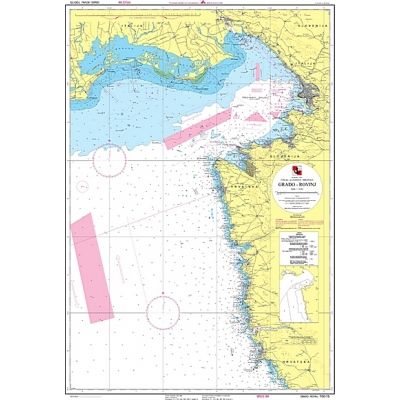 Karta pomorska 100-15 obalna Grado – Rovinj