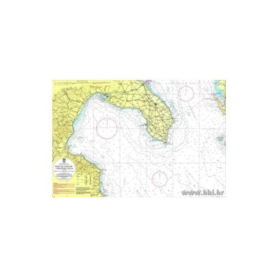 Karta pomorska 300-36 kursna Golfo di Taranto - Otrantska vrata