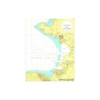 Karta pomorska 10 Plan Koper