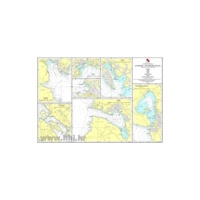 Karta pomorska 20 Plan Kvarner - Velebitski kanal (planovi luka)