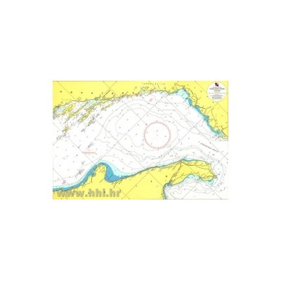 Karta pomorska 402 pomoćna Jadransko more srednji i južni dio