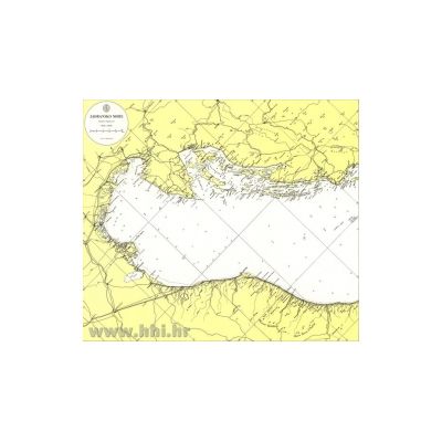 Karta pomorska 501 pomoćna Jadransko more sjeverni i srednji dio