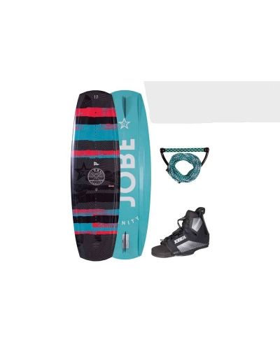 JOBE Wakeboard VANITY 141 & Maze Bindings Package