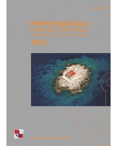 Popis svjetala i signala za maglu 2022 Jadransko more - istočna obala