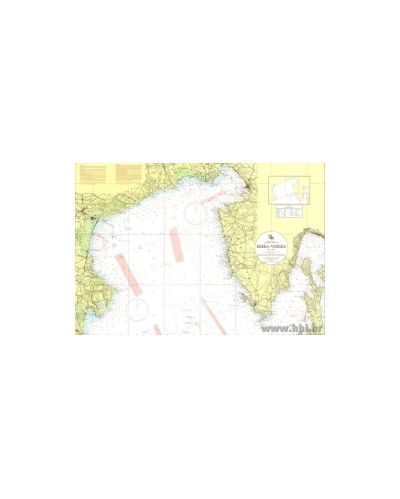 Karta pomorska 151 kursna Rijeka - Venezia