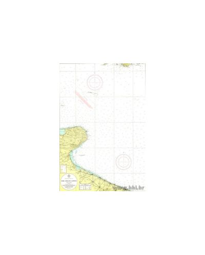 Karta pomorska 158 kursna Bari - Gargano - Lastovo