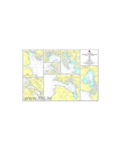 Karta pomorska 20 Plan Kvarner - Velebitski kanal (planovi luka)