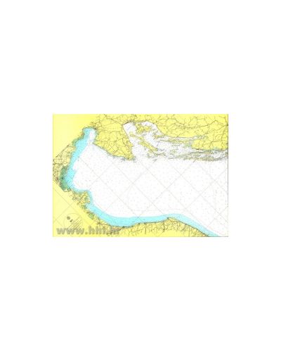 Karta pomorska 301 pomoćna Jadransko more sjeverni dio