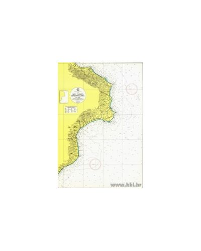 Karta pomorska 177 kursna Capo Trionto - Siderno Marina